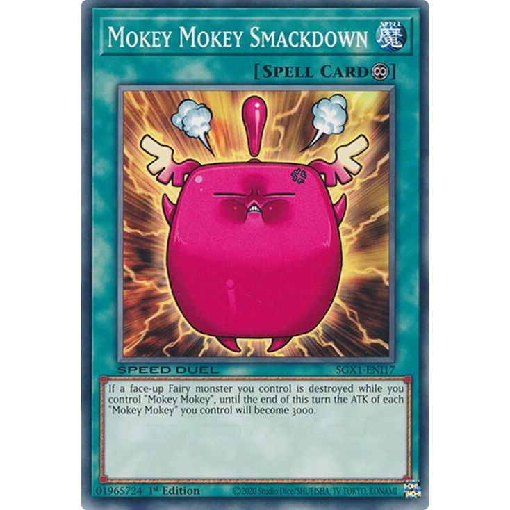 Image for Mokey Mokey Smackdown (SGX1-ENI17) - YuGiOh