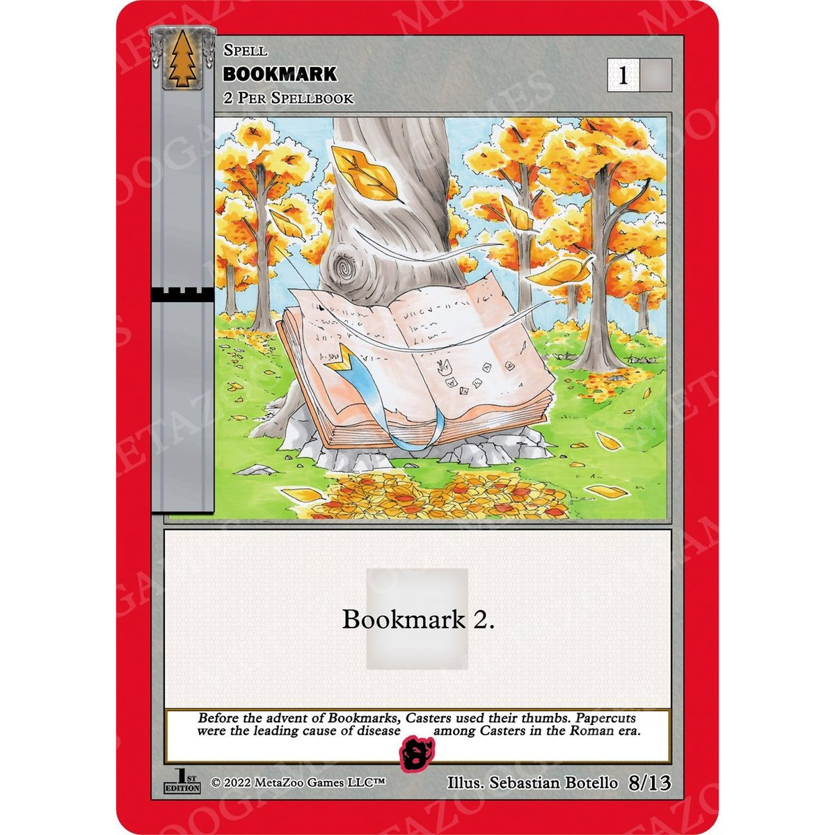 Image for Bookmark (Dark) (8/13) (WILFE-RE) - MetaZoo