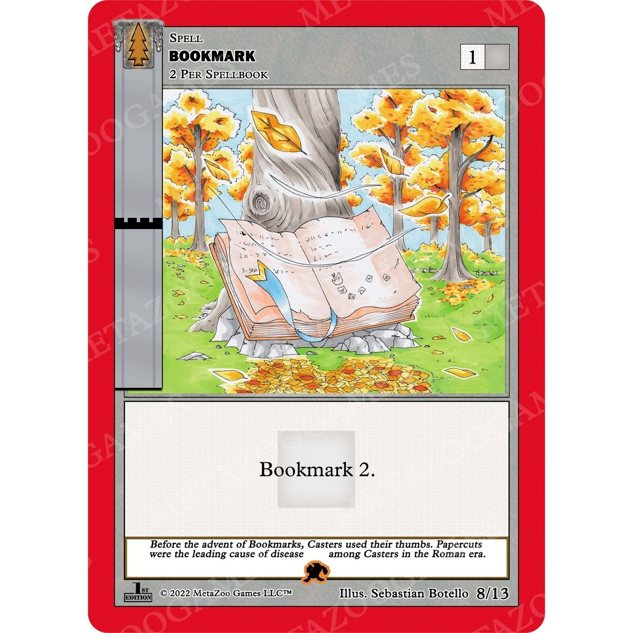 Image for Bookmark (Earth) (8/13) (WILFE-RE) - MetaZoo
