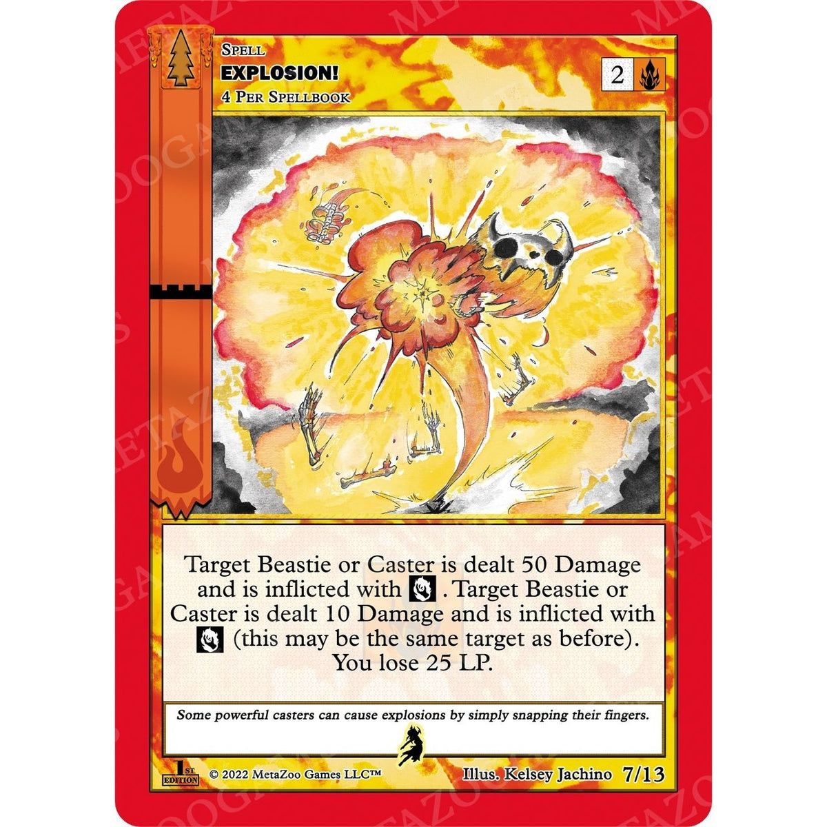 Image for Explosion! (7/13) (WILFE-RE) - MetaZoo