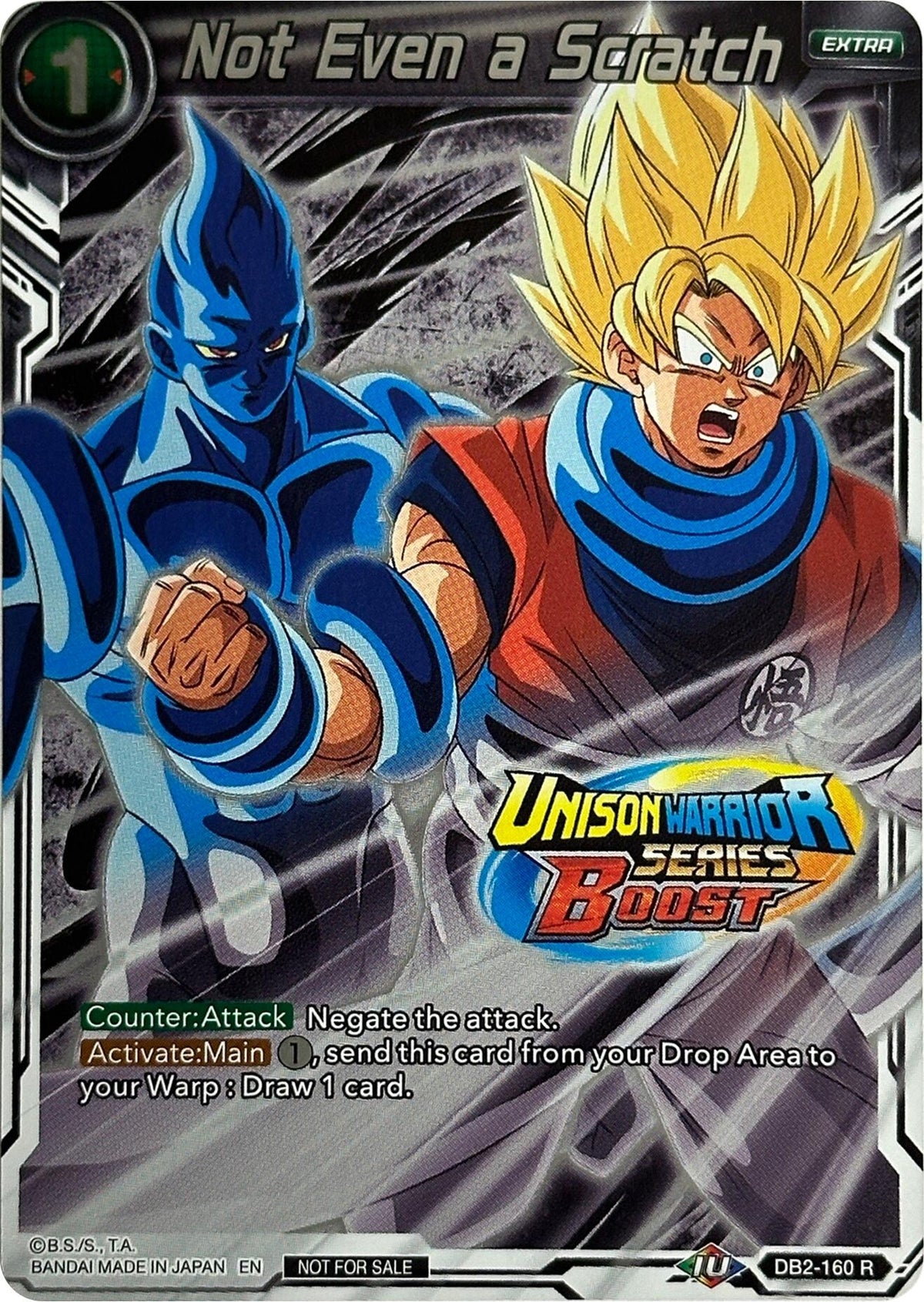 Image for Not Even a Scratch (Event Pack 08) (Alternate Foil) (DB2-160) (TPR) - Dragon Ball Super: Masters