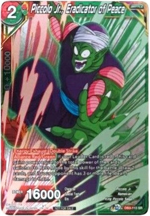 Image for Piccolo Jr., Eradicator of Peace (Event Pack 09) (Alternate Foil) (DB3-115) (TPR) - Dragon Ball Super: Masters