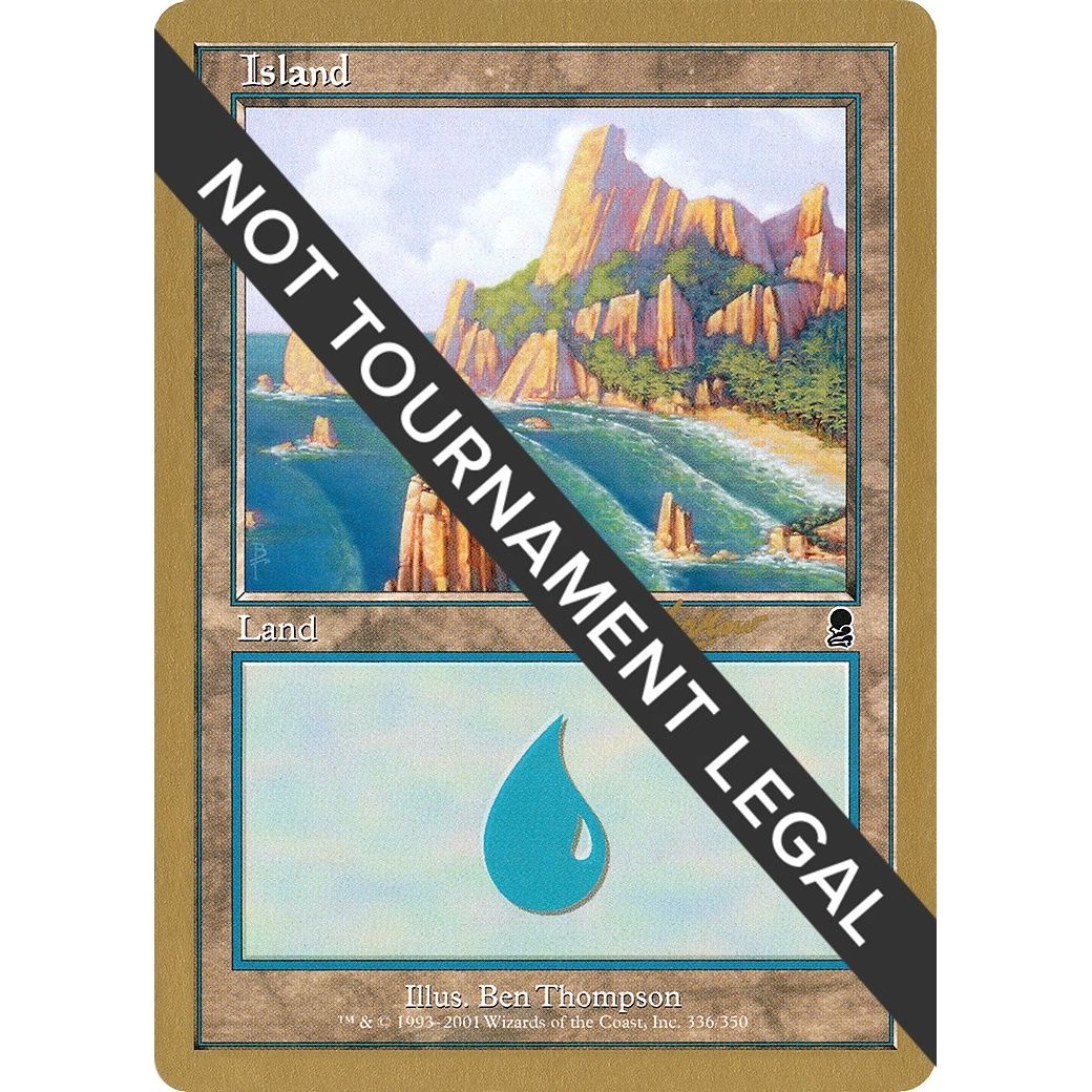 Image for Island (336) - 2002 Sim Han How (ODY) (336) (WCD) - Magic: The Gathering
