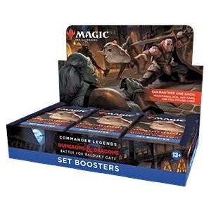 Image for Commander Legends: Battle for Baldur's Gate - Set Booster Box - Magic: The Gathering