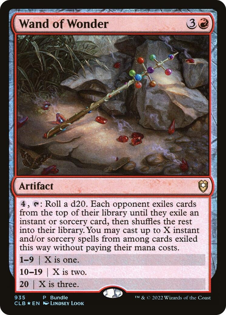Wand of Wonder (CLB Bundle) (935) (UMP)