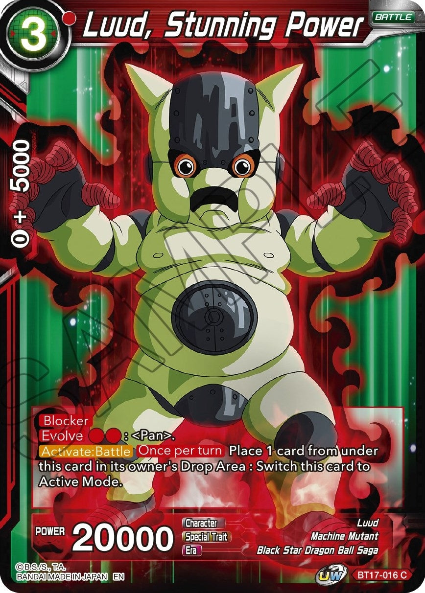 Image for Luud, Stunning Power (BT17-016) (DBS-B17) - Dragon Ball Super: Masters