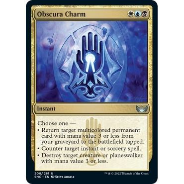 Image for Obscura Charm (208) (SNC) - Magic: The Gathering
