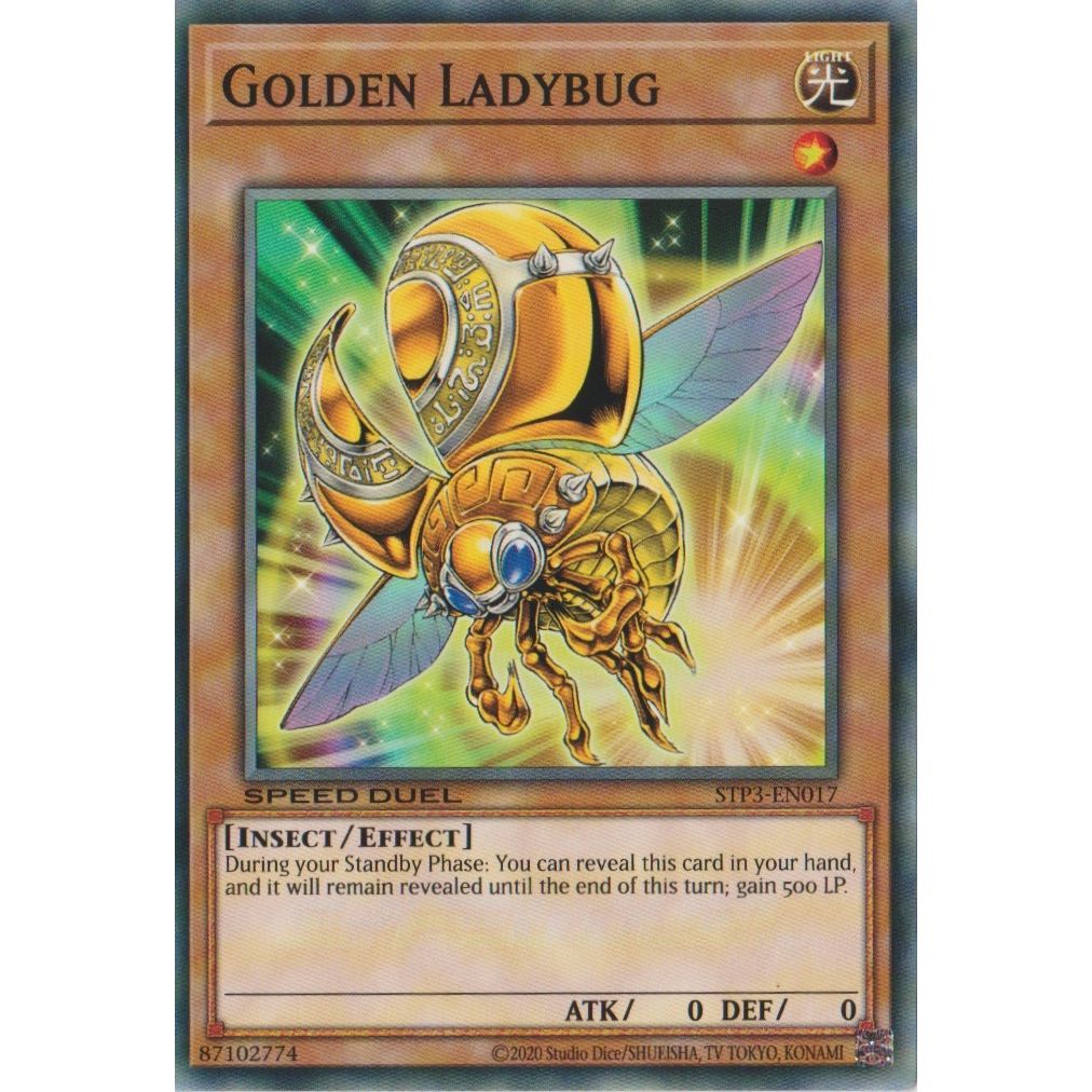 Image for Golden Ladybug (STP3-EN017) (STP3) - YuGiOh