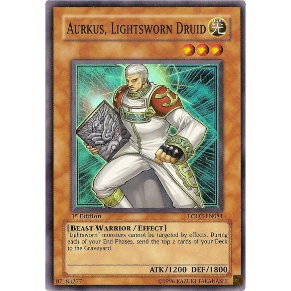 Image for Aurkus, Lightsworn Druid (LODT-EN081) (LODT) - YuGiOh