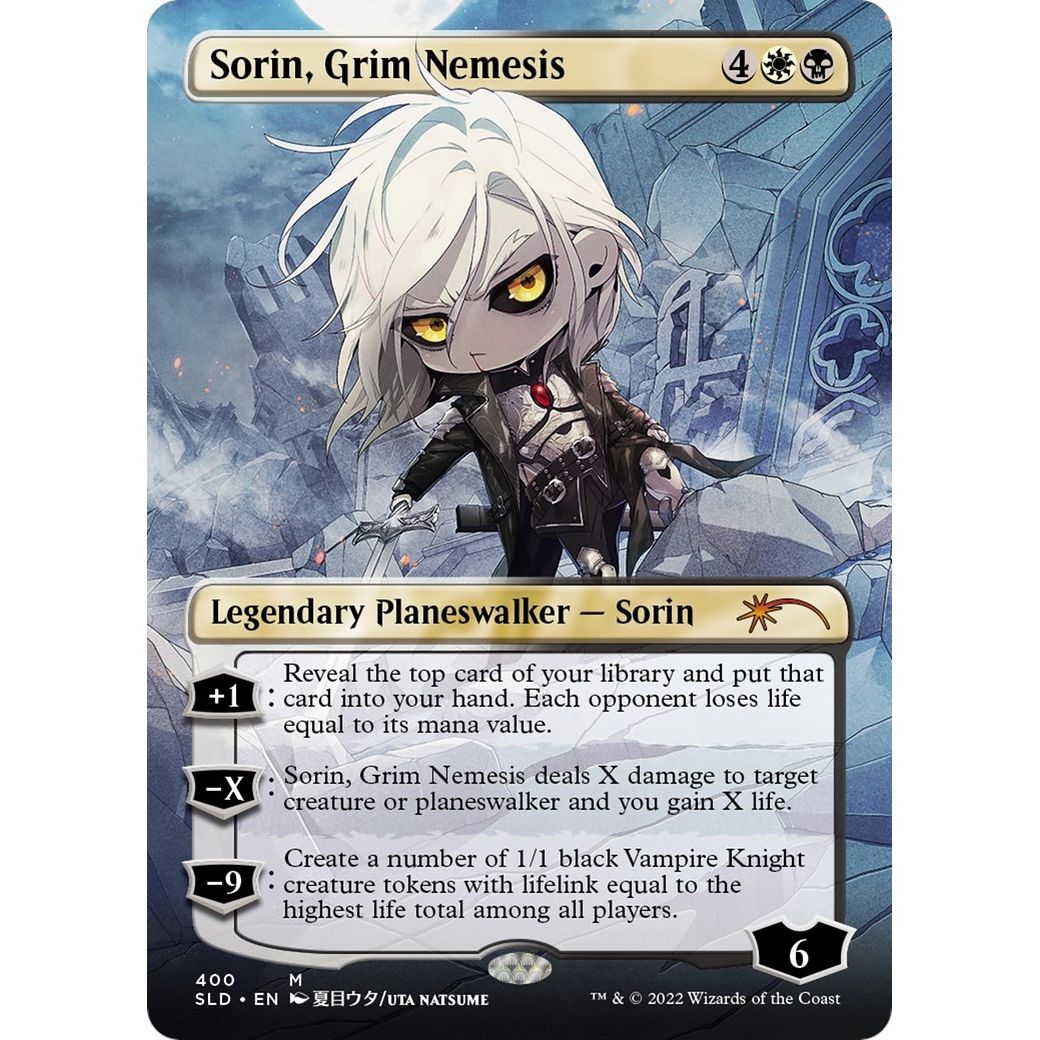 Image for Sorin, Grim Nemesis (400) (SLD) - Magic: The Gathering
