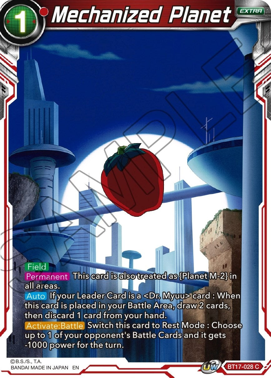 Image for Mechanized Planet (BT17-028) (DBS-B17) - Dragon Ball Super: Masters