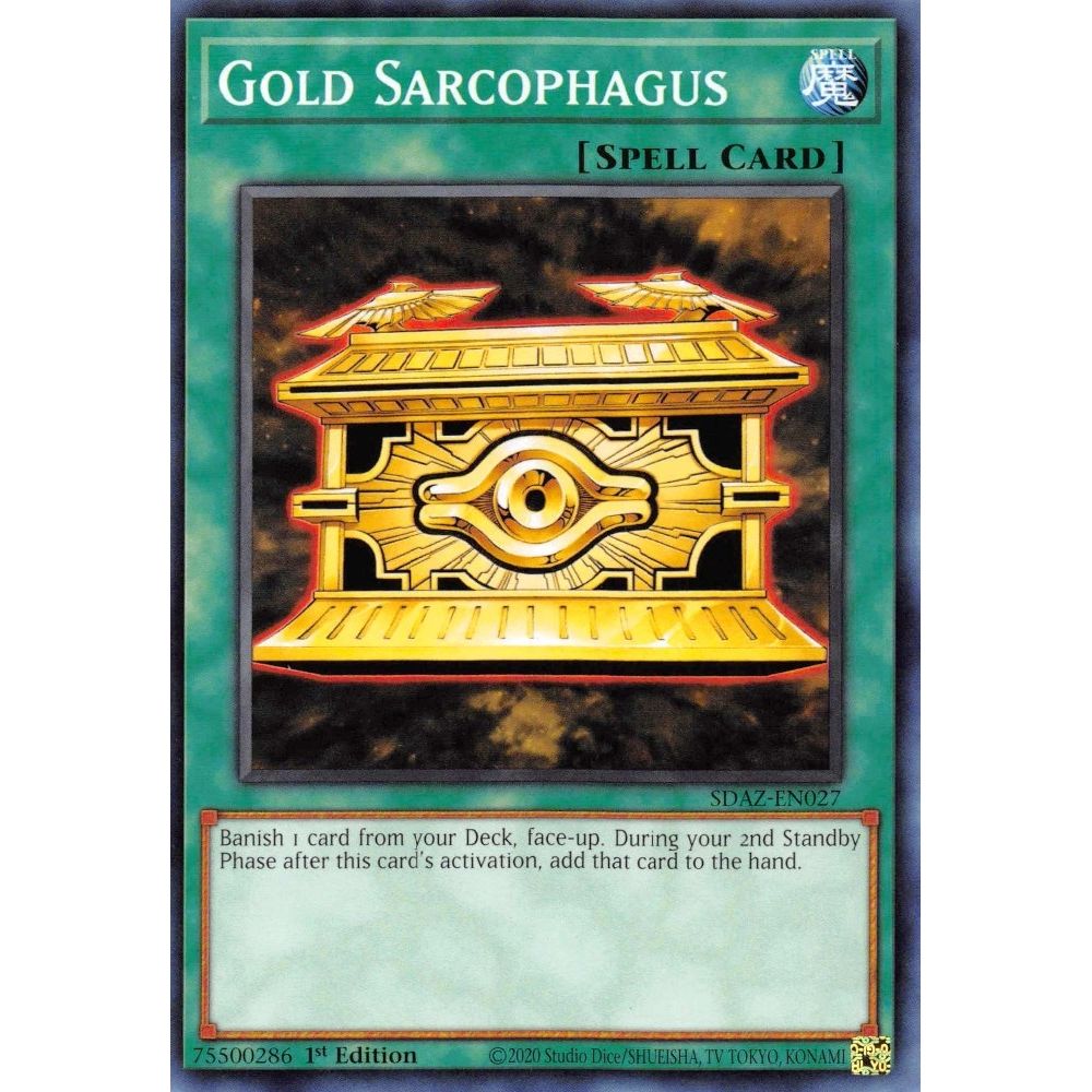 Image for Gold Sarcophagus (SDAZ-EN027) (SDAZ) - YuGiOh