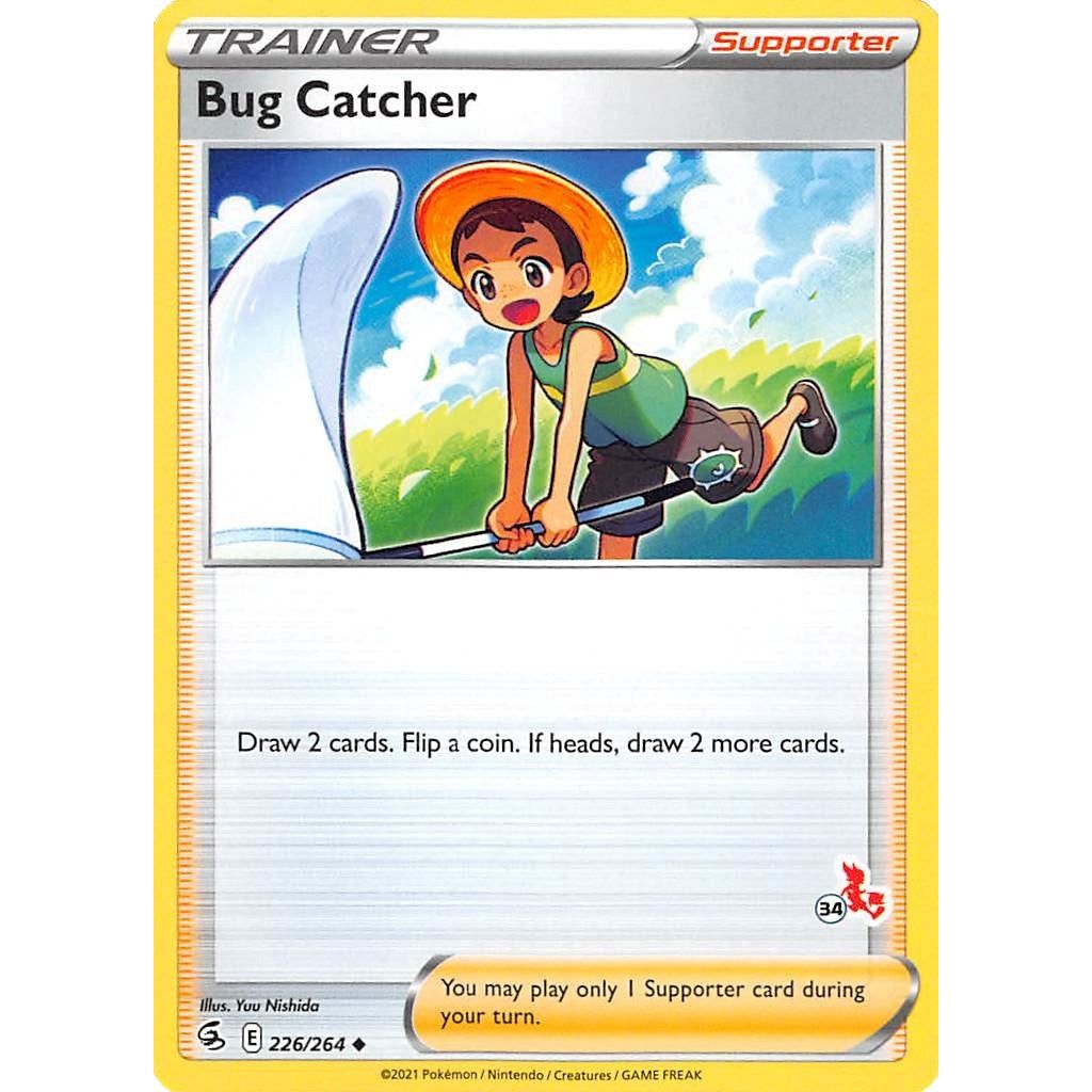 Image for Bug Catcher - 226/264 (#34 Cinderace Stamped) (226/164) (BA22) - Pokemon