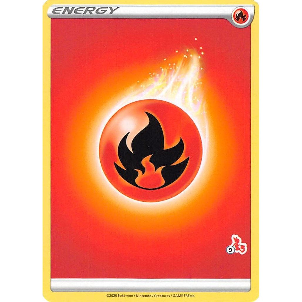 Image for Fire Energy (#9 Cinderace Stamped) (BA22) - Pokemon