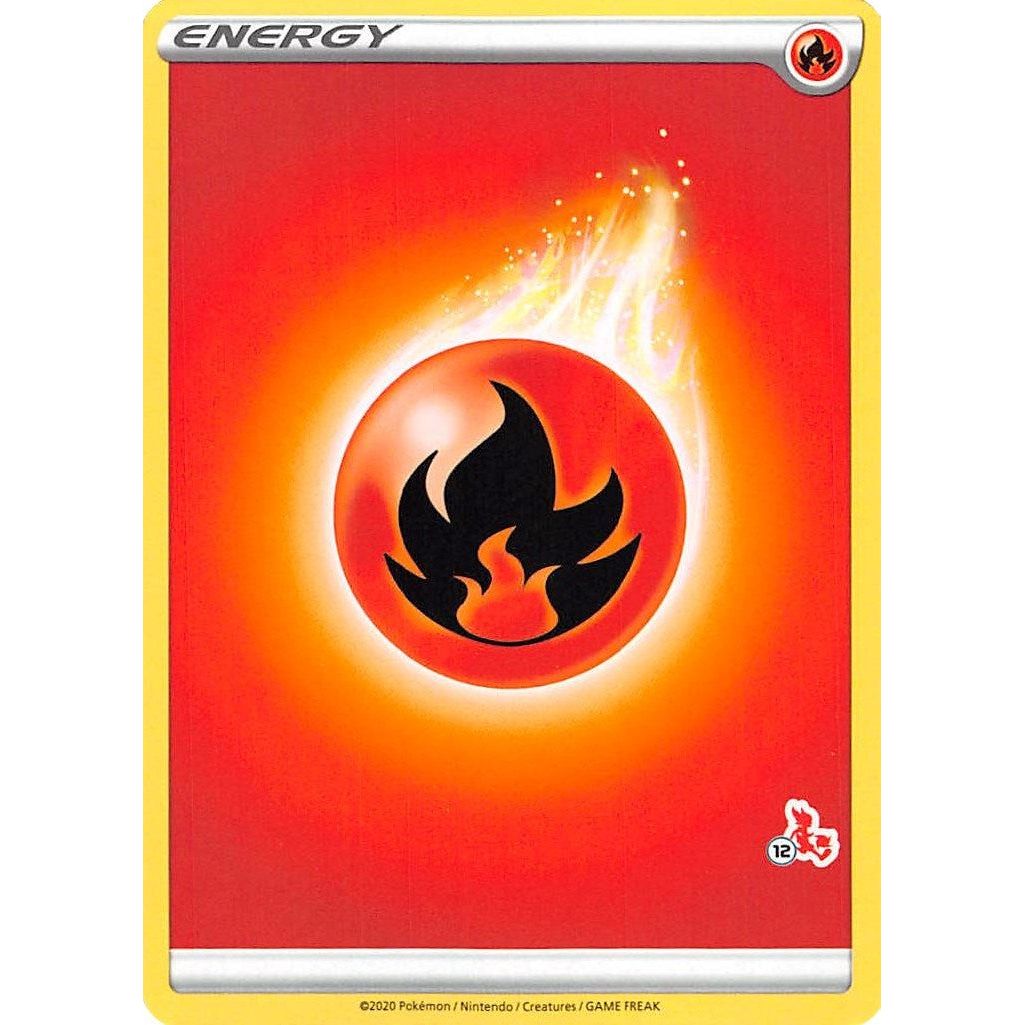 Image for Fire Energy (#12 Cinderace Stamped) (BA22) - Pokemon