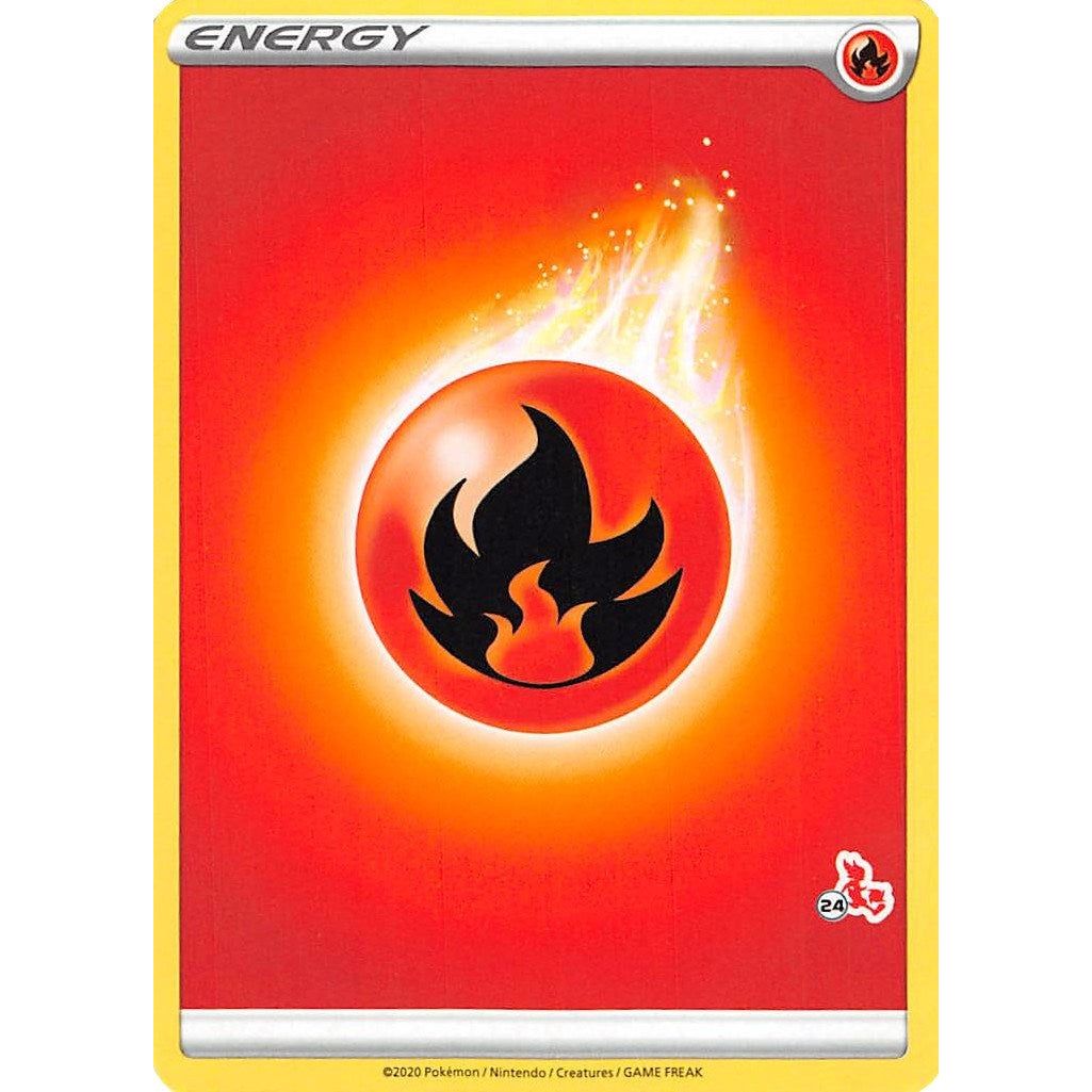 Image for Fire Energy (#24 Cinderace Stamped) (BA22) - Pokemon