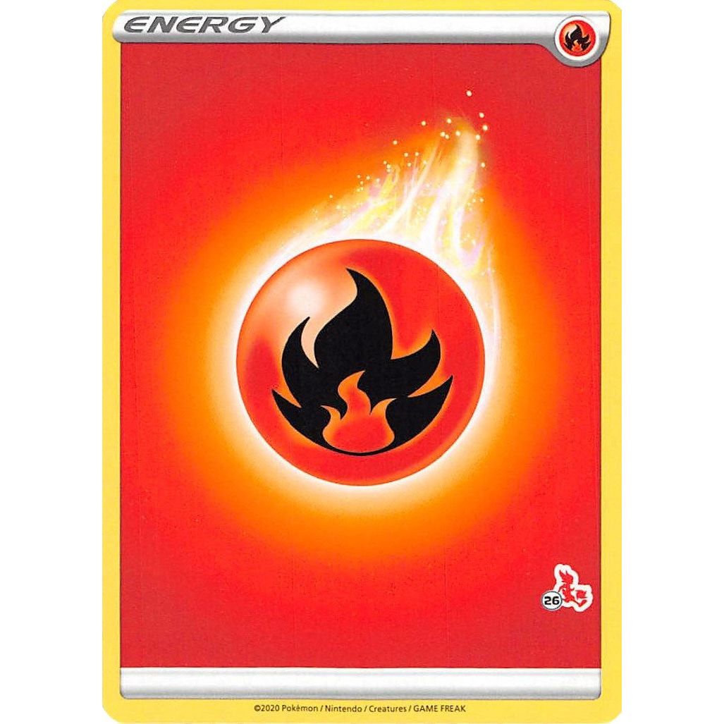 Image for Fire Energy (#26 Cinderace Stamped) (BA22) - Pokemon
