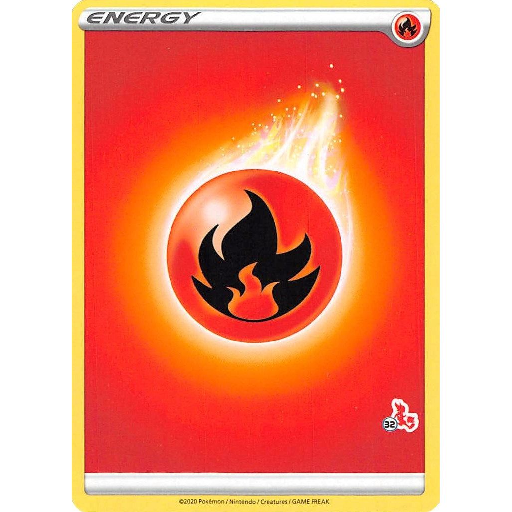 Image for Fire Energy (#32 Cinderace Stamped) (BA22) - Pokemon