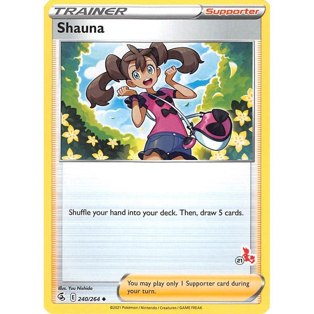 Image for Shauna - 240/264 (#21 Cinderace Stamped) (240/264) (BA22) - Pokemon