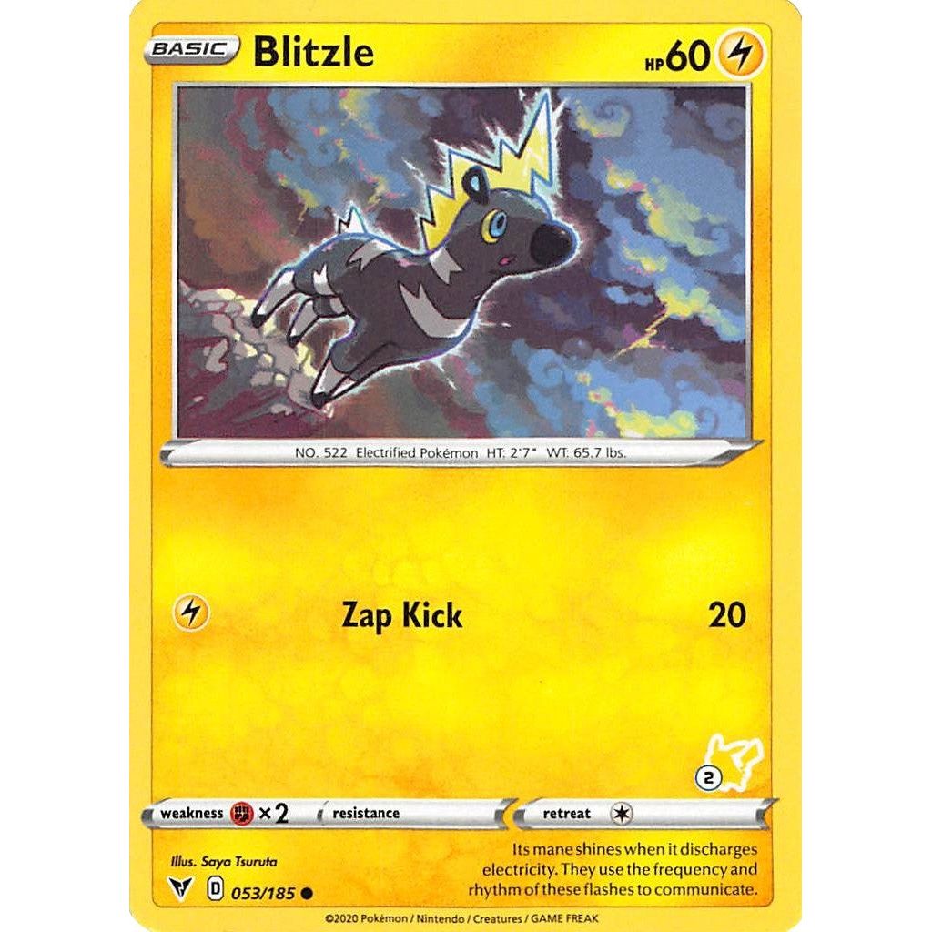 Image for Blitzle - 053/185 (#2 Pikachu Stamped) (053/185) (BA22) - Pokemon