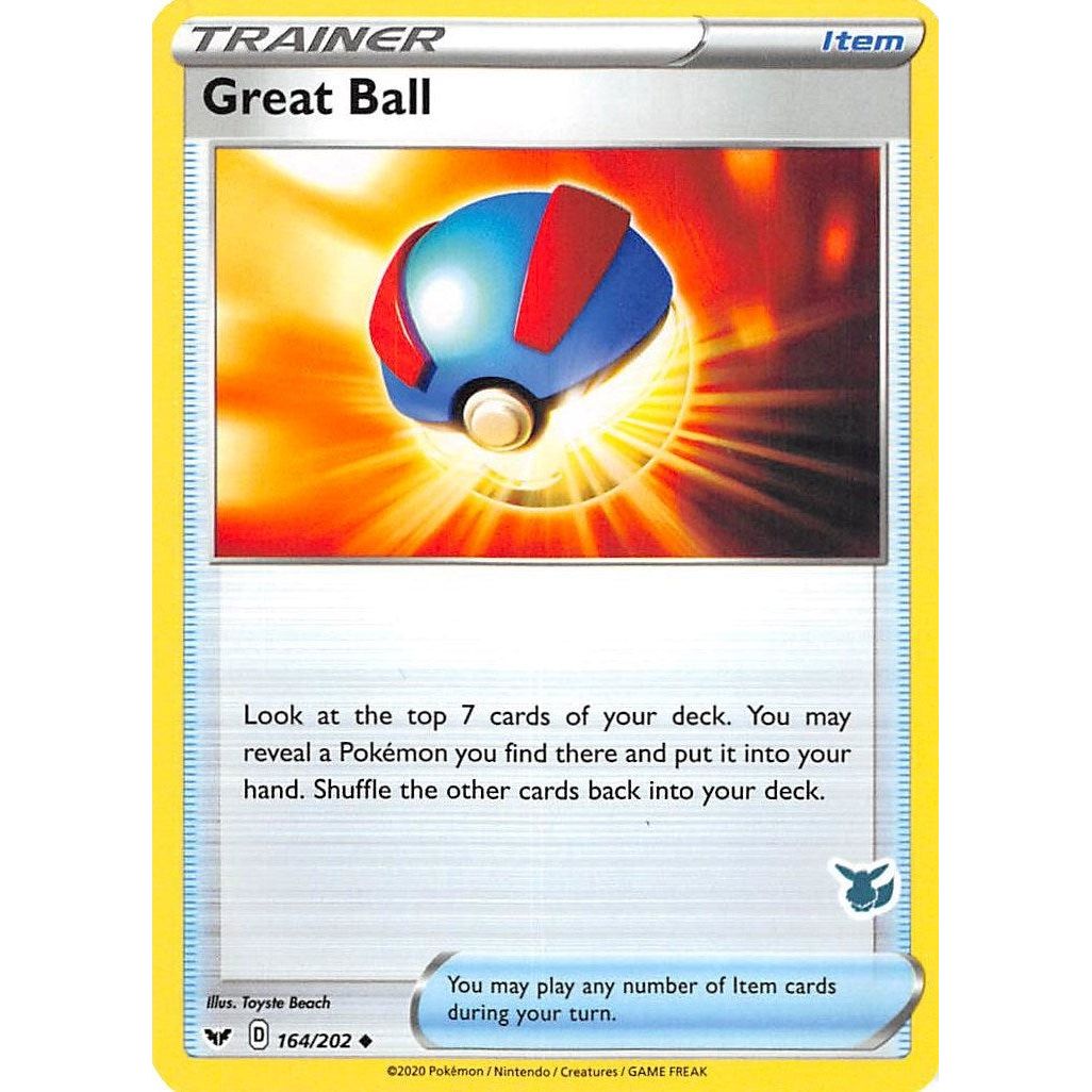 Image for Great Ball - 164/202 (Eevee Stamped) (164/202) (BA22) - Pokemon