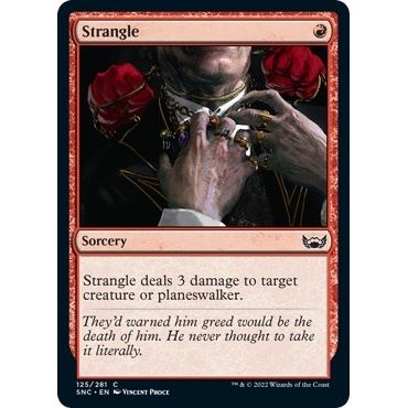Image for Strangle (125) (SNC) - Magic: The Gathering