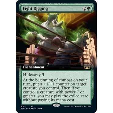 Image for Fight Rigging (Extended Art) (430) (SNC) - Magic: The Gathering