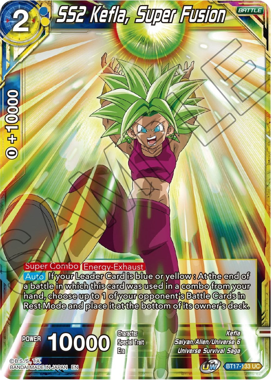 Image for SS2 Kefla, Super Fusion (BT17-133) (DBS-B17) - Dragon Ball Super: Masters