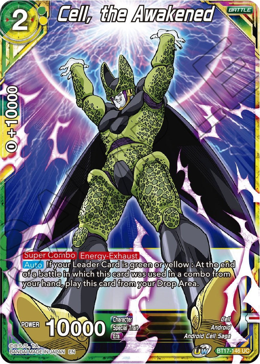 Image for Cell, the Awakened (BT17-146) (DBS-B17) - Dragon Ball Super: Masters