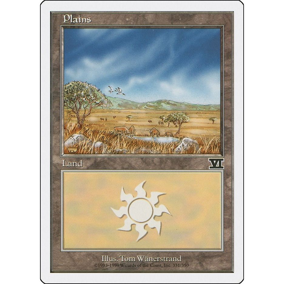 Image for Plains (331) (331) (6ED) - Magic: The Gathering