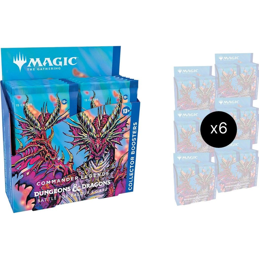 Image for Commander Legends: Battle for Baldur's Gate - Collector Booster Display Case - Magic: The Gathering