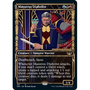 Image for Maestros Diabolist (Showcase) (318) (SNC) - Magic: The Gathering