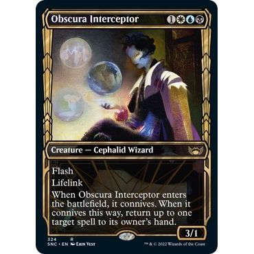 Image for Obscura Interceptor (Showcase) (324) (SNC) - Magic: The Gathering