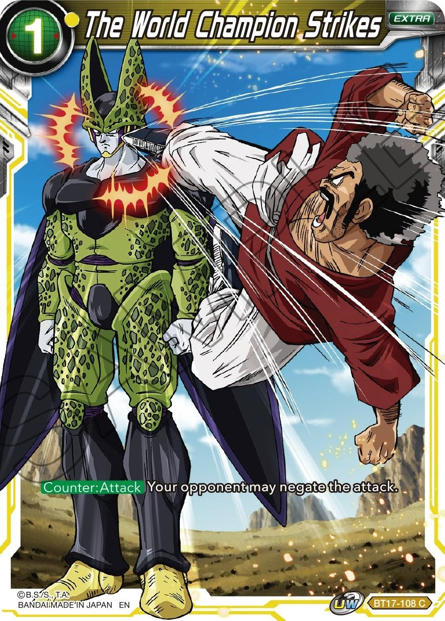 Image for The World Champion Strikes (BT17-108) (DBS-B17) - Dragon Ball Super: Masters