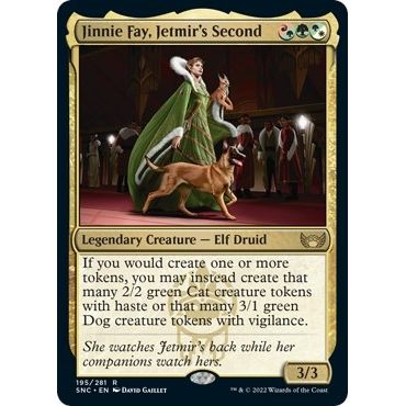 Image for Jinnie Fay, Jetmir's Second (195) (SNC) - Magic: The Gathering