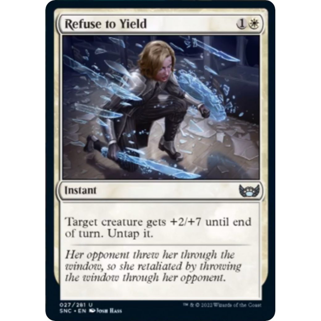 Image for Refuse to Yield (27) (SNC) - Magic: The Gathering