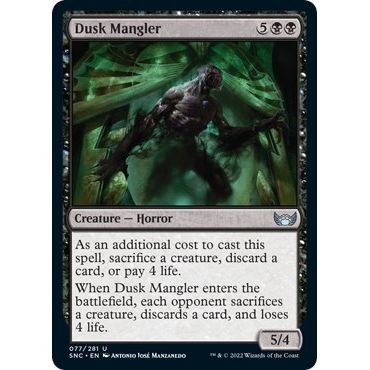 Image for Dusk Mangler (77) (SNC) - Magic: The Gathering
