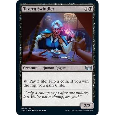 Image for Tavern Swindler (96) (SNC) - Magic: The Gathering