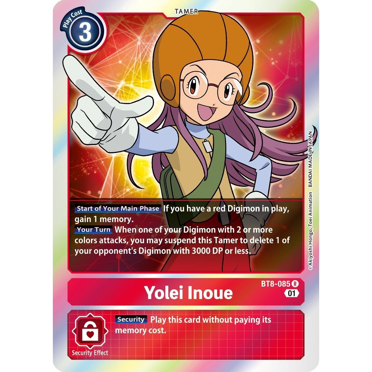 Image for Yolei Inoue (BT8-085 R) (BT08) - Digimon Card Game