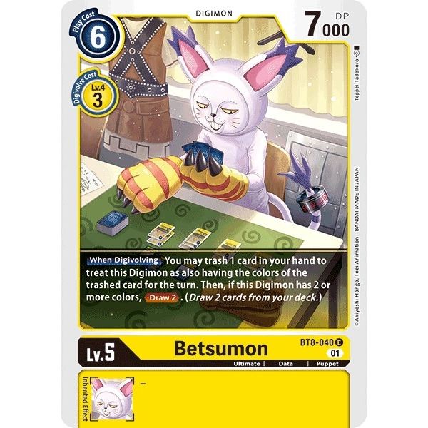 Image for Betsumon (BT8-040 C) (BT08) - Digimon Card Game