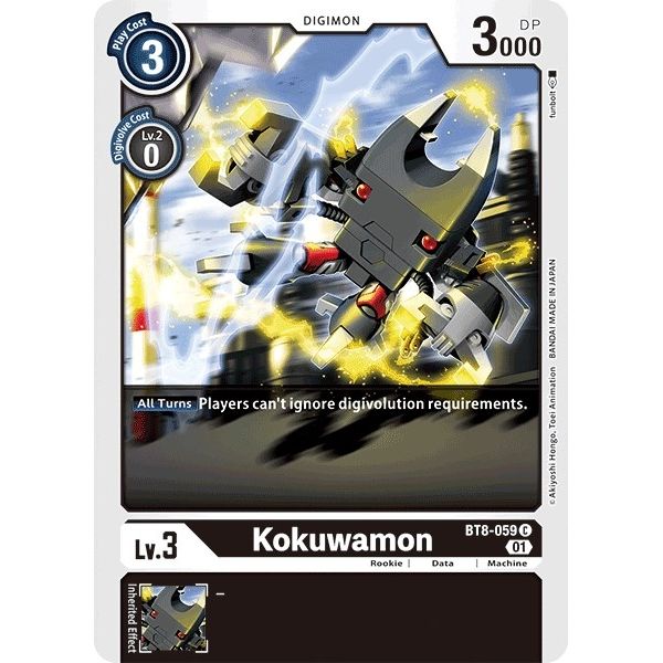 Image for Kokuwamon (BT8-059 C) (BT08) - Digimon Card Game