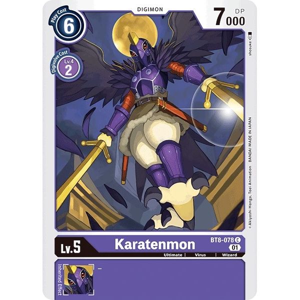 Image for Karatenmon (BT8-078 C) (BT08) - Digimon Card Game