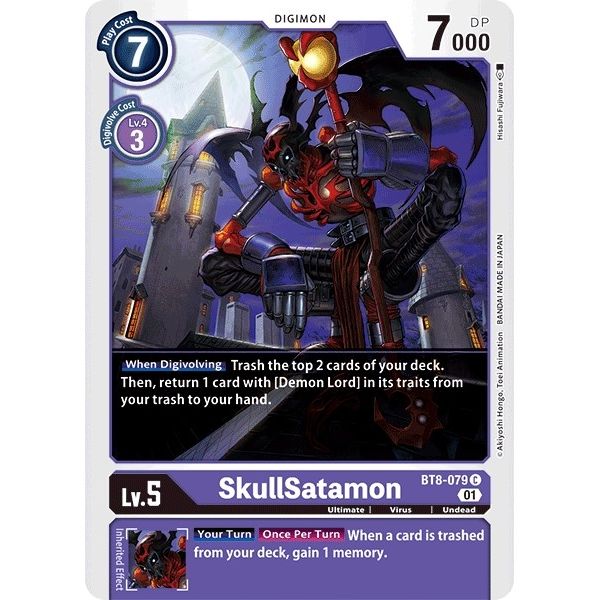 Image for SkullSatamon (BT8-079 C) (BT08) - Digimon Card Game