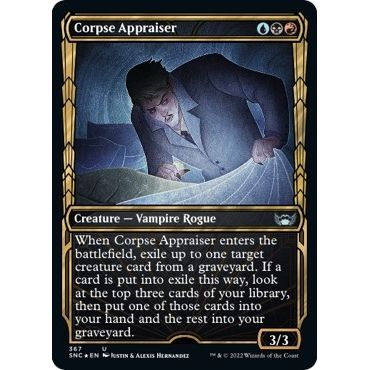 Image for Corpse Appraiser (Gilded Foil) (367) (SNC) - Magic: The Gathering