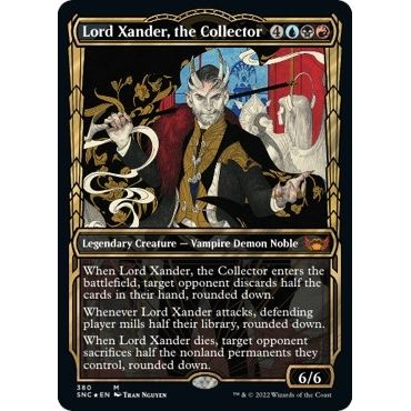 Image for Lord Xander, the Collector (Gilded Foil) (380) (SNC) - Magic: The Gathering