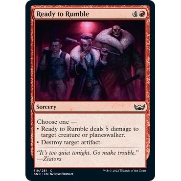 Image for Ready to Rumble (119) (SNC) - Magic: The Gathering