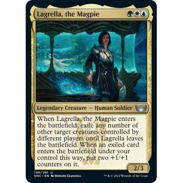 Image for Lagrella, the Magpie (196) (SNC) - Magic: The Gathering