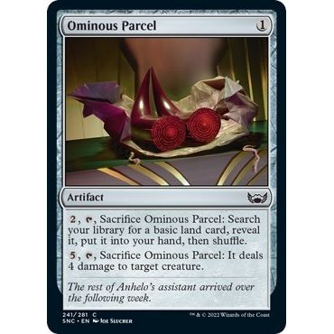 Image for Ominous Parcel (241) (SNC) - Magic: The Gathering