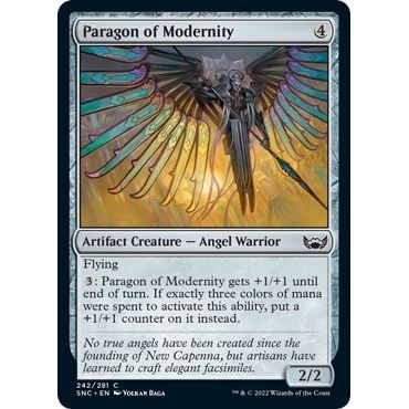 Image for Paragon of Modernity (242) (SNC) - Magic: The Gathering