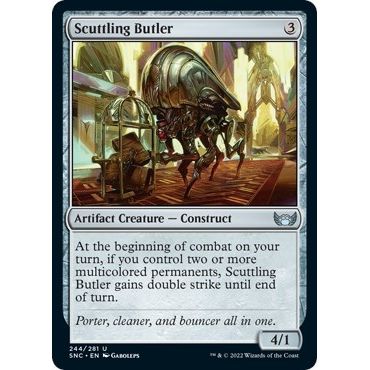 Image for Scuttling Butler (244) (SNC) - Magic: The Gathering